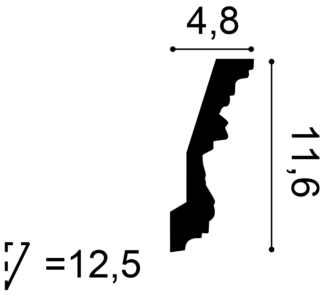 Orac Decor C201 mennyezeti elem