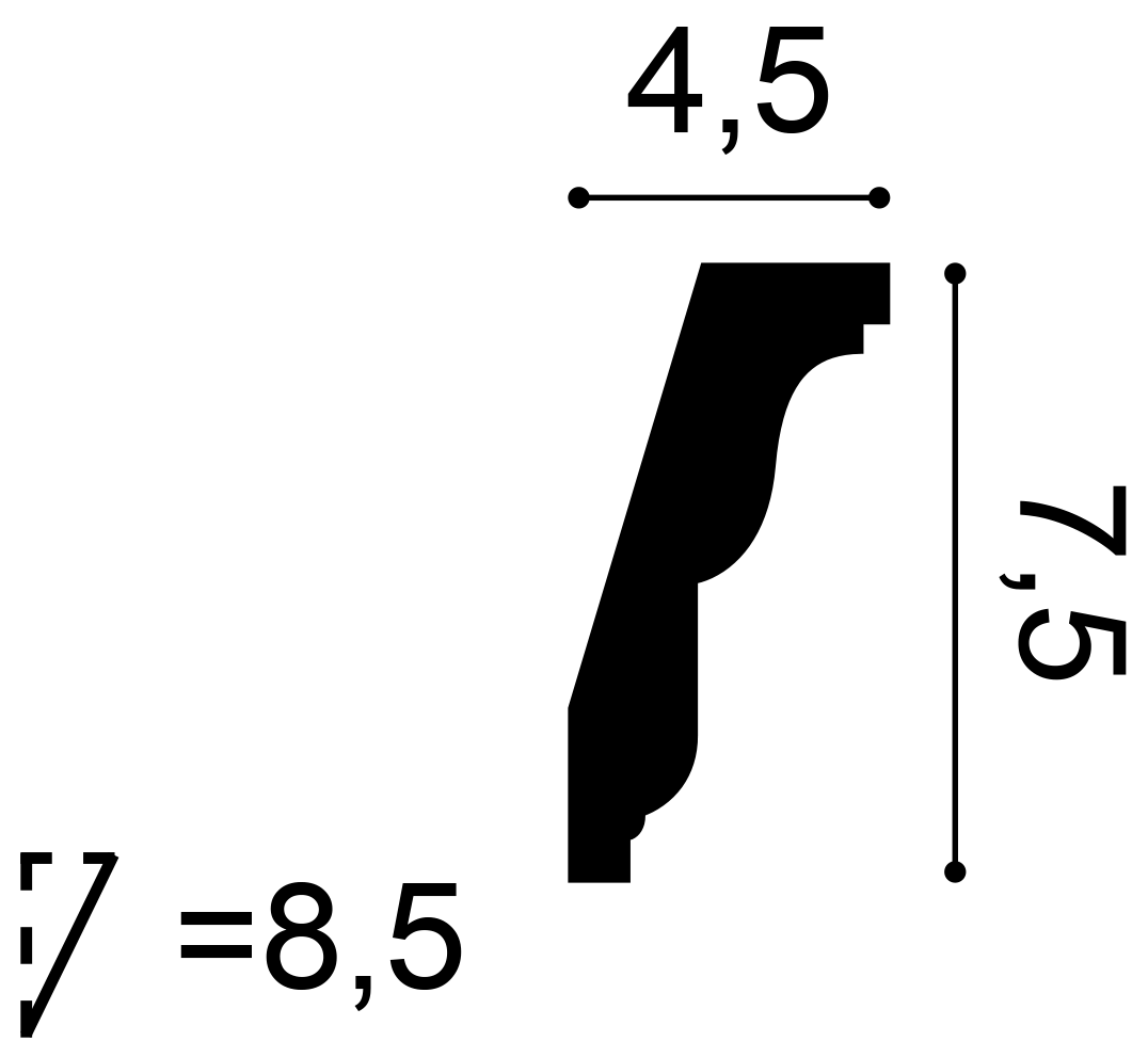 Orac Decor C212 mennyezeti elem