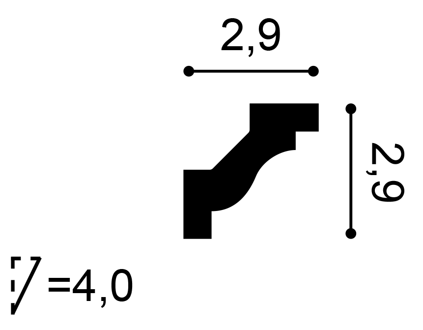 Orac Decor C230 mennyezeti elem