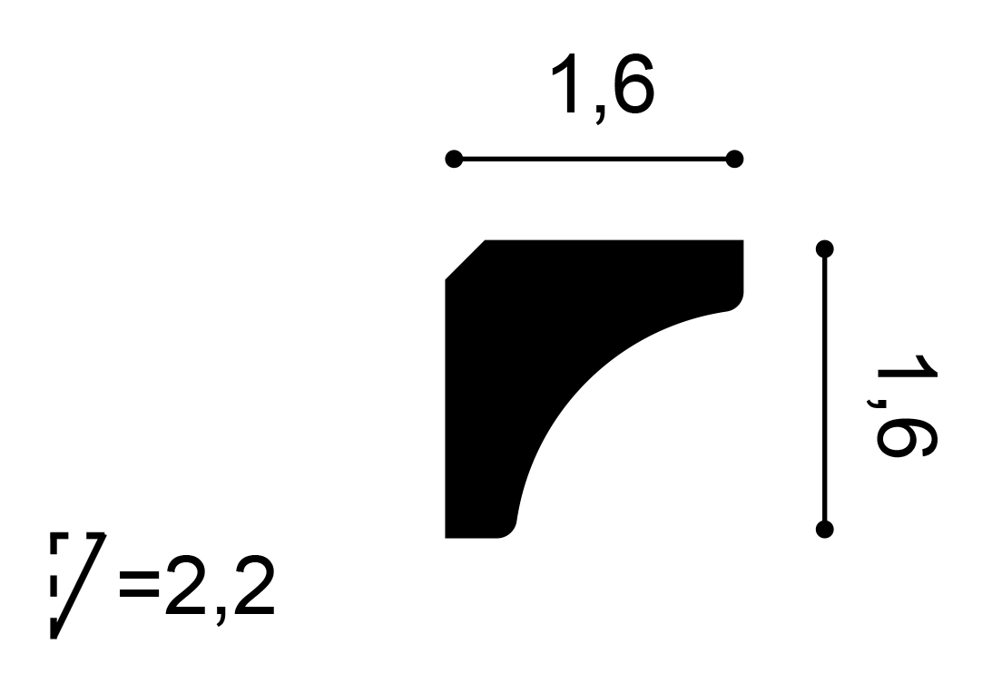 Orac Decor C250F mennyezeti elem