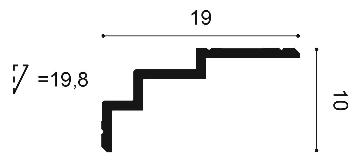 Orac Decor C392 mennyezeti elem