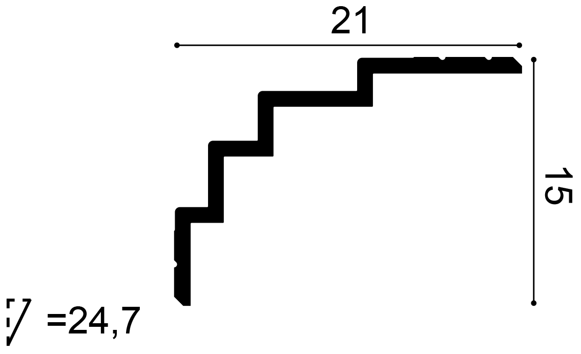 Orac Decor C393 mennyezeti elem