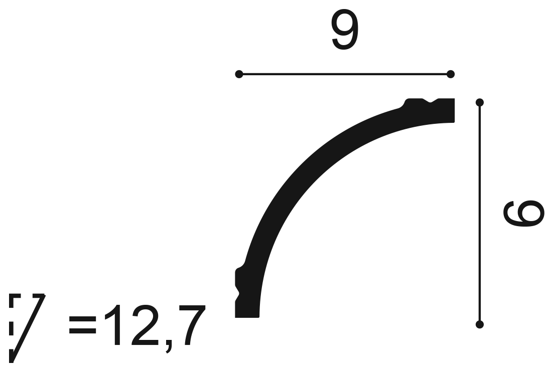 Orac Decor CB524N mennyezeti elem