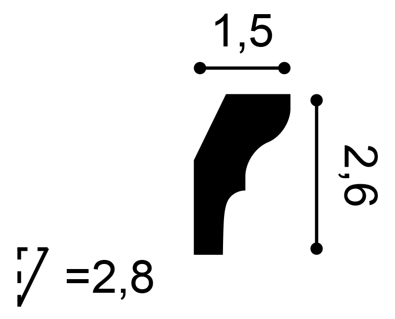 Orac Decor CX111 mennyezeti elem