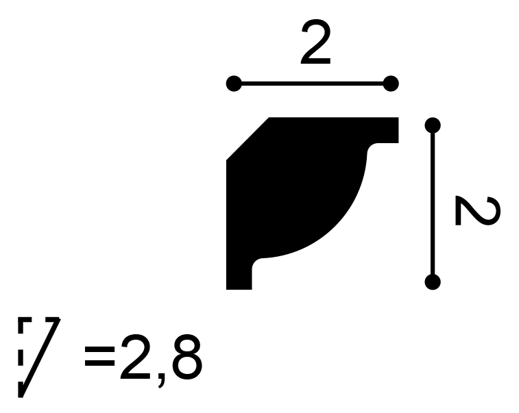 Orac Decor CX132 mennyezeti elem