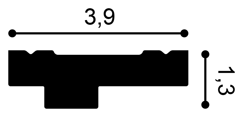 Orac Decor CX160 mennyezeti elem