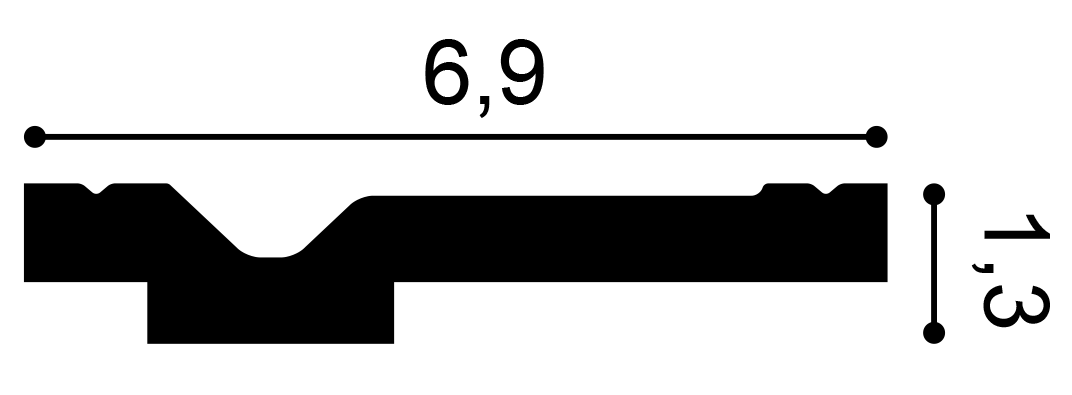 Orac Decor CX161 mennyezeti elem