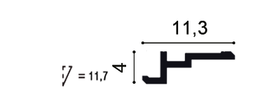 Orac Decor CX196 mennyezeti elem