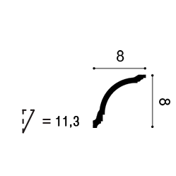 Orac Decor CX199 mennyezeti elem