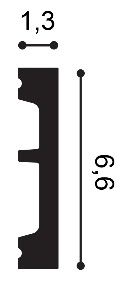 Orac Decor DX157-2300 lábazat