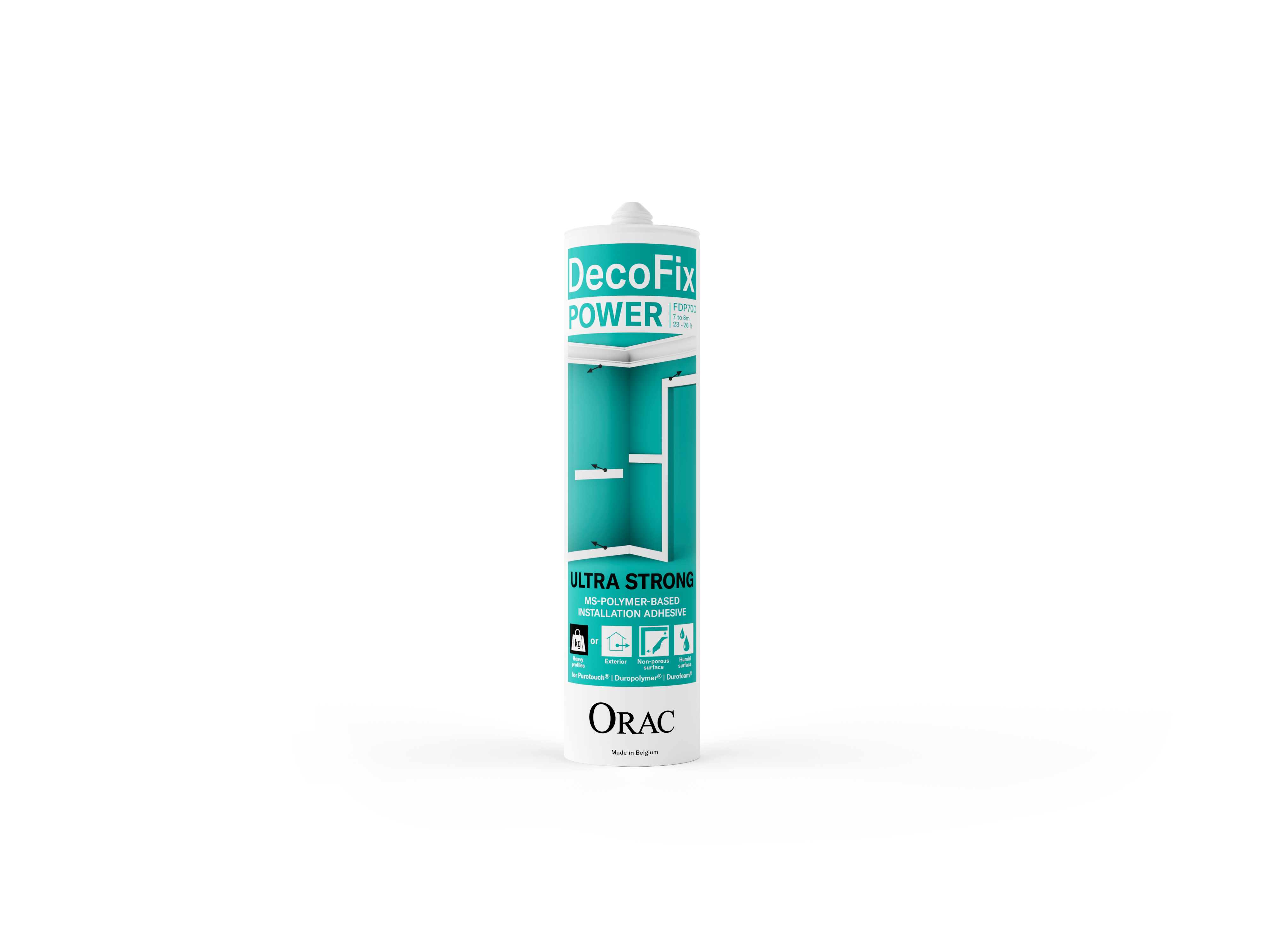 FDP700 Decofix Power fali ragasztó (kültérre, vizes helyiségekbe)