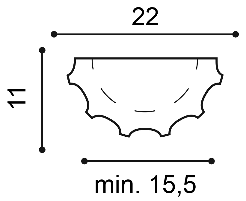 Orac Decor K1001 dekorelem