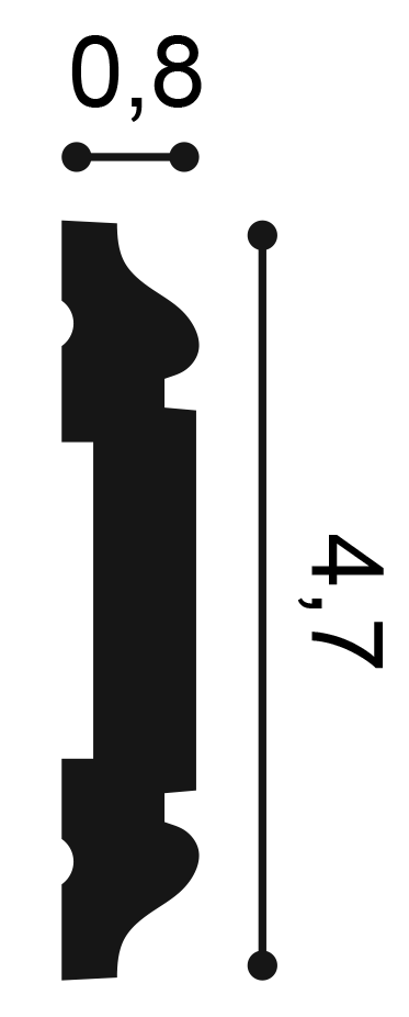 Orac Decor PX144F fali elem