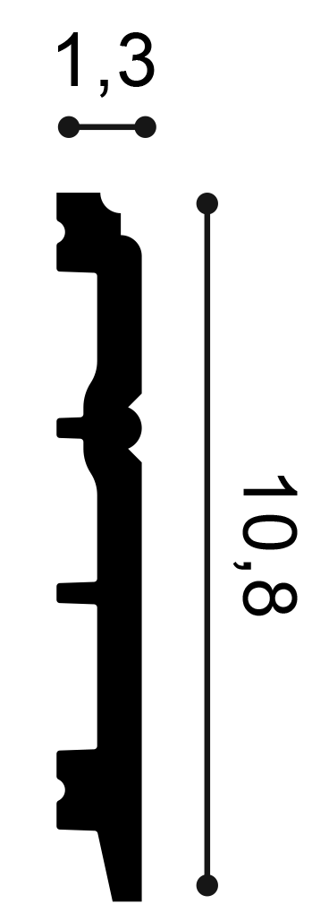 Orac Decor SX105 lábazat