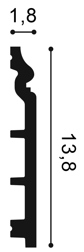 Orac Decor SX118F lábazat