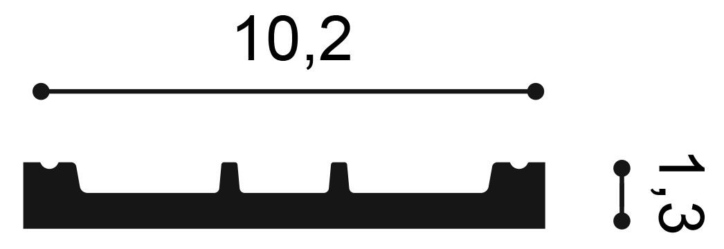 Orac Decor SX163F lábazat