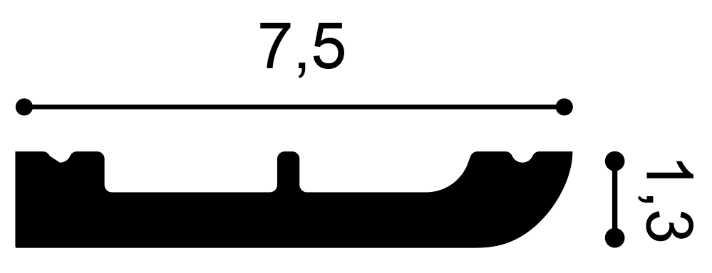 Orac Decor SX183F lábazat