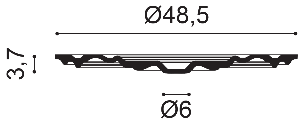 Orac Decor R09 dekorelem