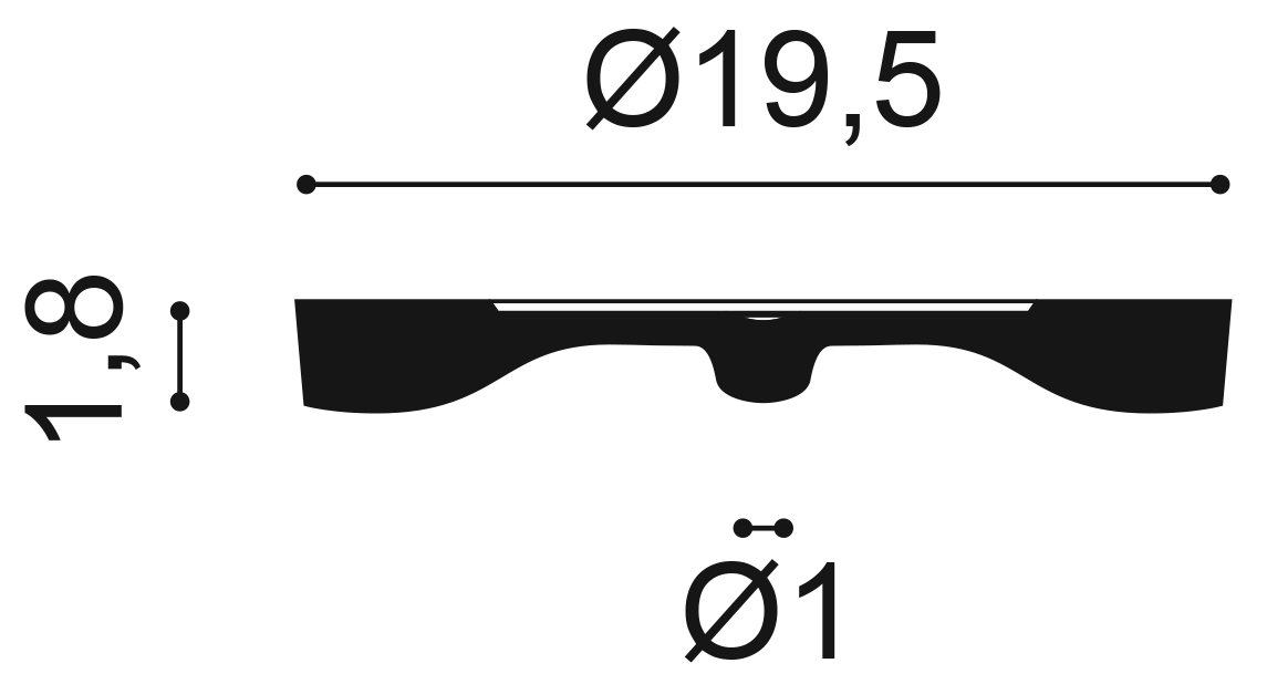 Orac Decor R12 dekorelem