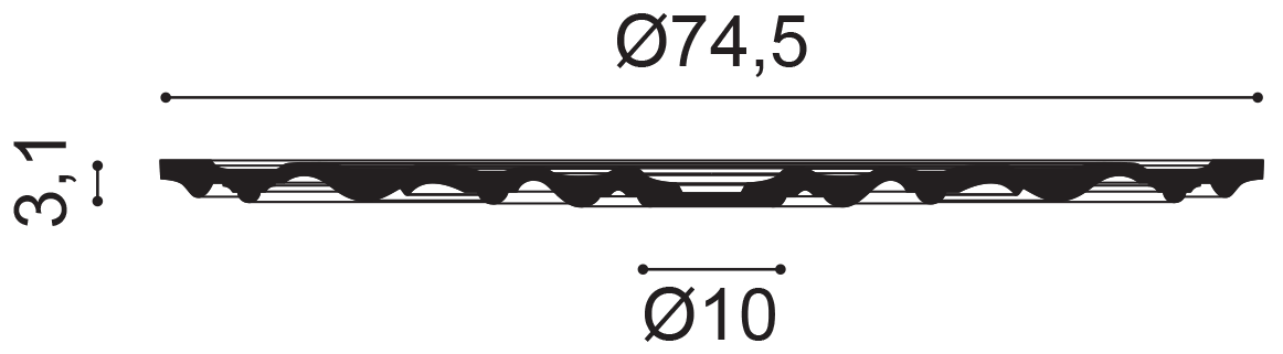 Orac Decor R40 dekorelem