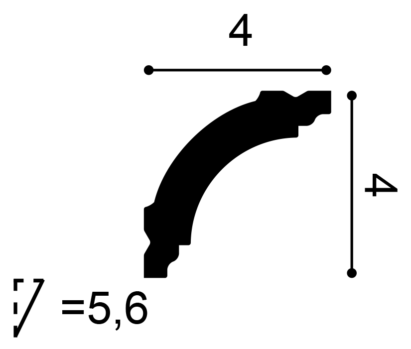 Orac Decor CB510N mennyezeti elem