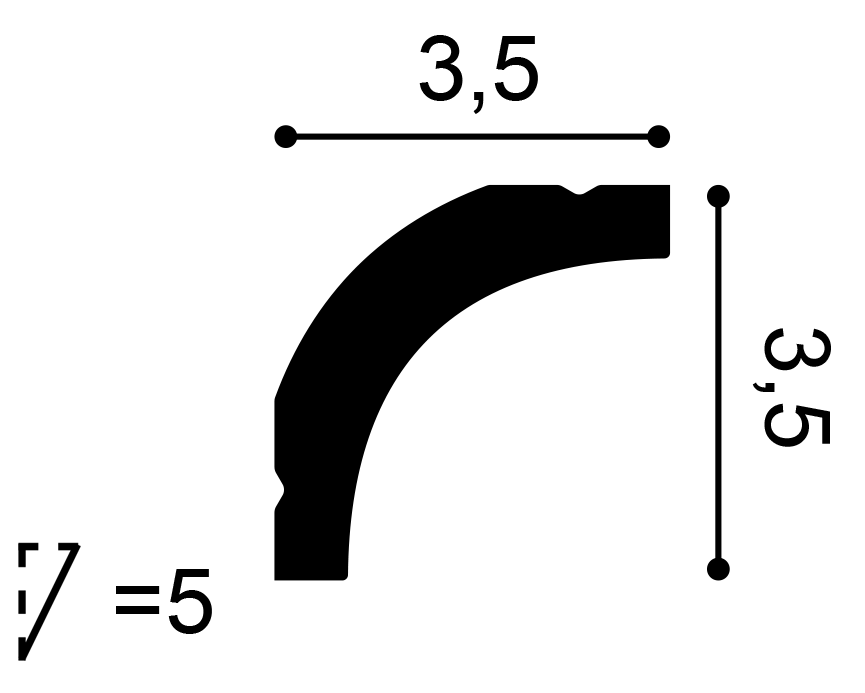 Orac Decor CB520N mennyezeti elem