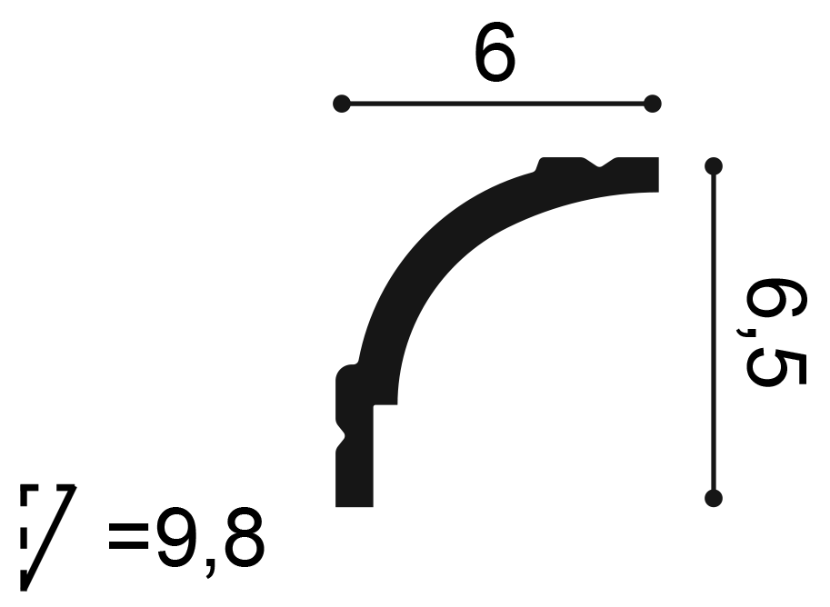 Orac Decor CB525N mennyezeti elem