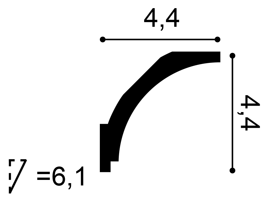 Orac Decor CX109F mennyezeti elem