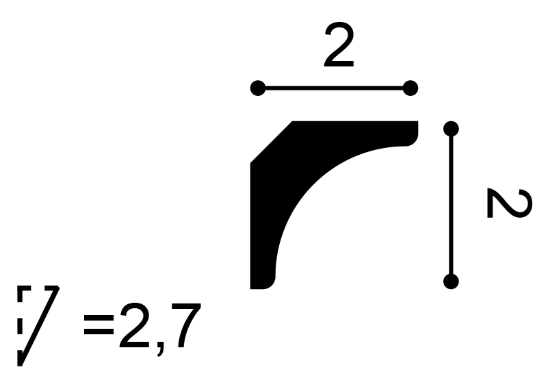 Orac Decor CX133 mennyezeti elem