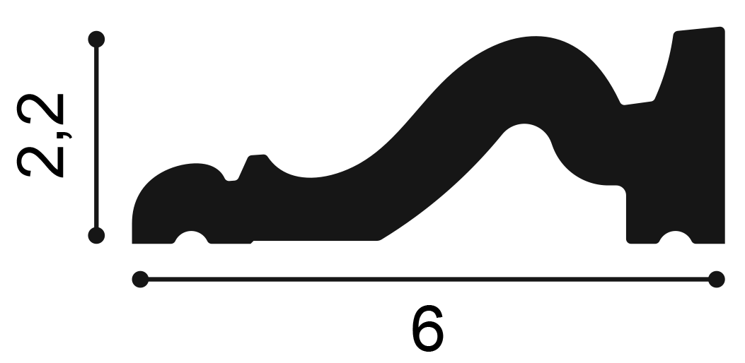 Orac Decor DX174F lábazat