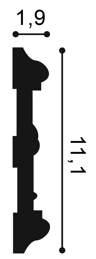 Orac Decor P7020 fali elem