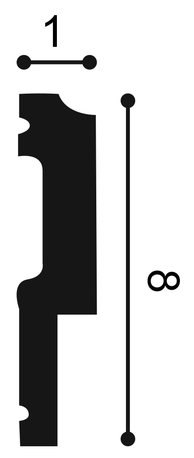 Orac Decor P9900F fali elem