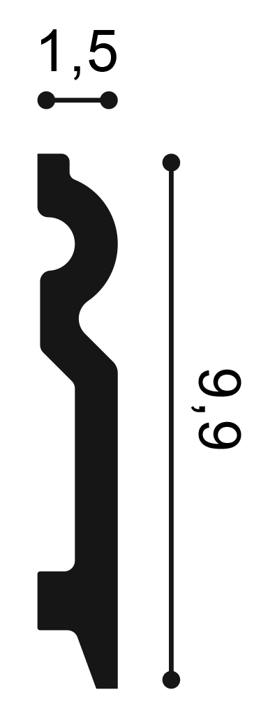 Orac Decor SX137 lábazat