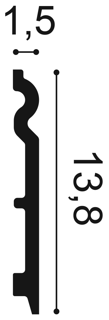 Orac Decor SX138F lábazat