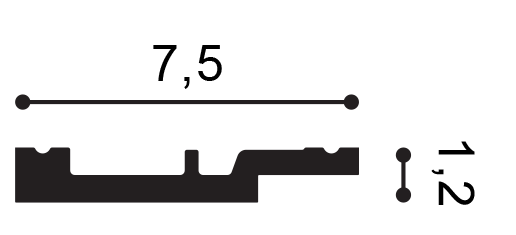 Orac Decor SX187F lábazat