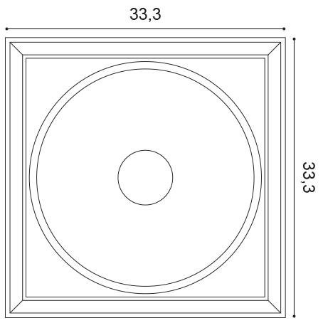 Orac Decor W122 3D falburkolat